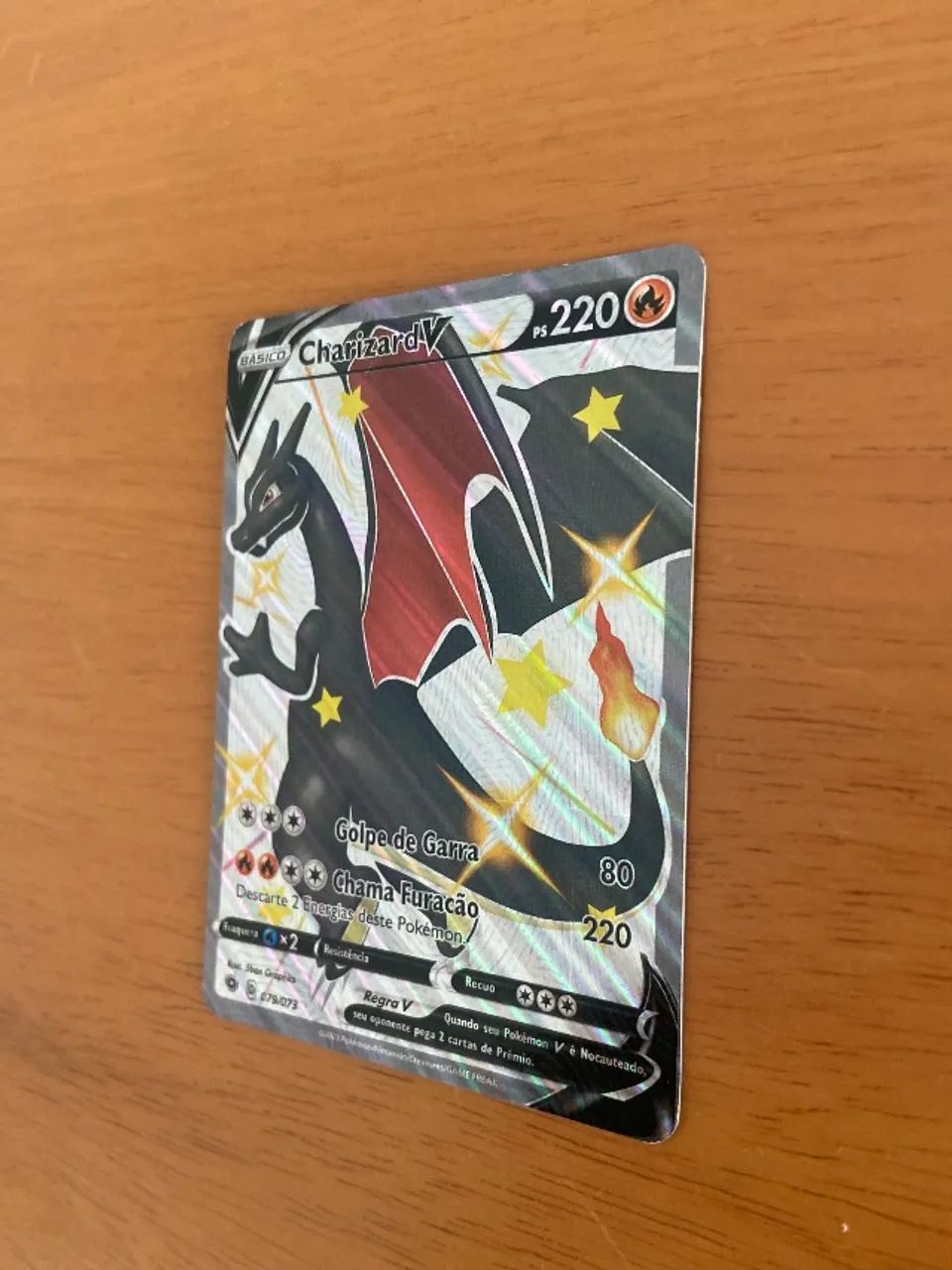 Carta Pokémon: Charizard V (shiny),número 079/073 - Foto 2