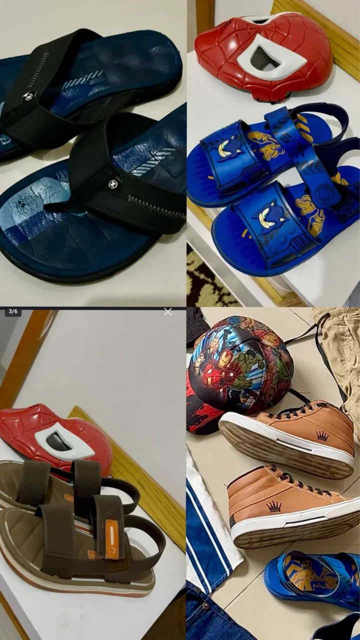 Lote de roupas infantil 