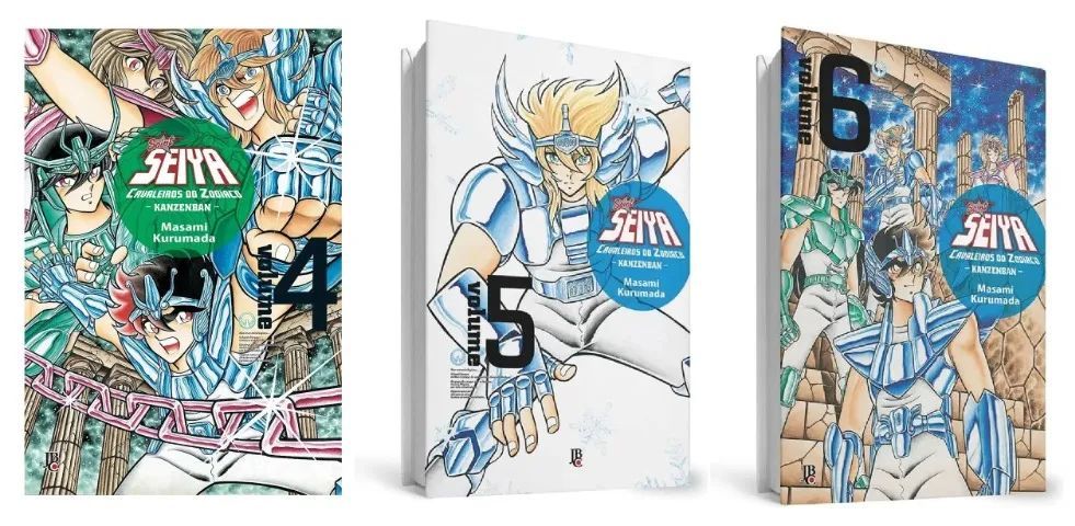 Cavaleiros Do Zodíaco - Saint Seiya Kanzenban JBC (Mangá) - Livros