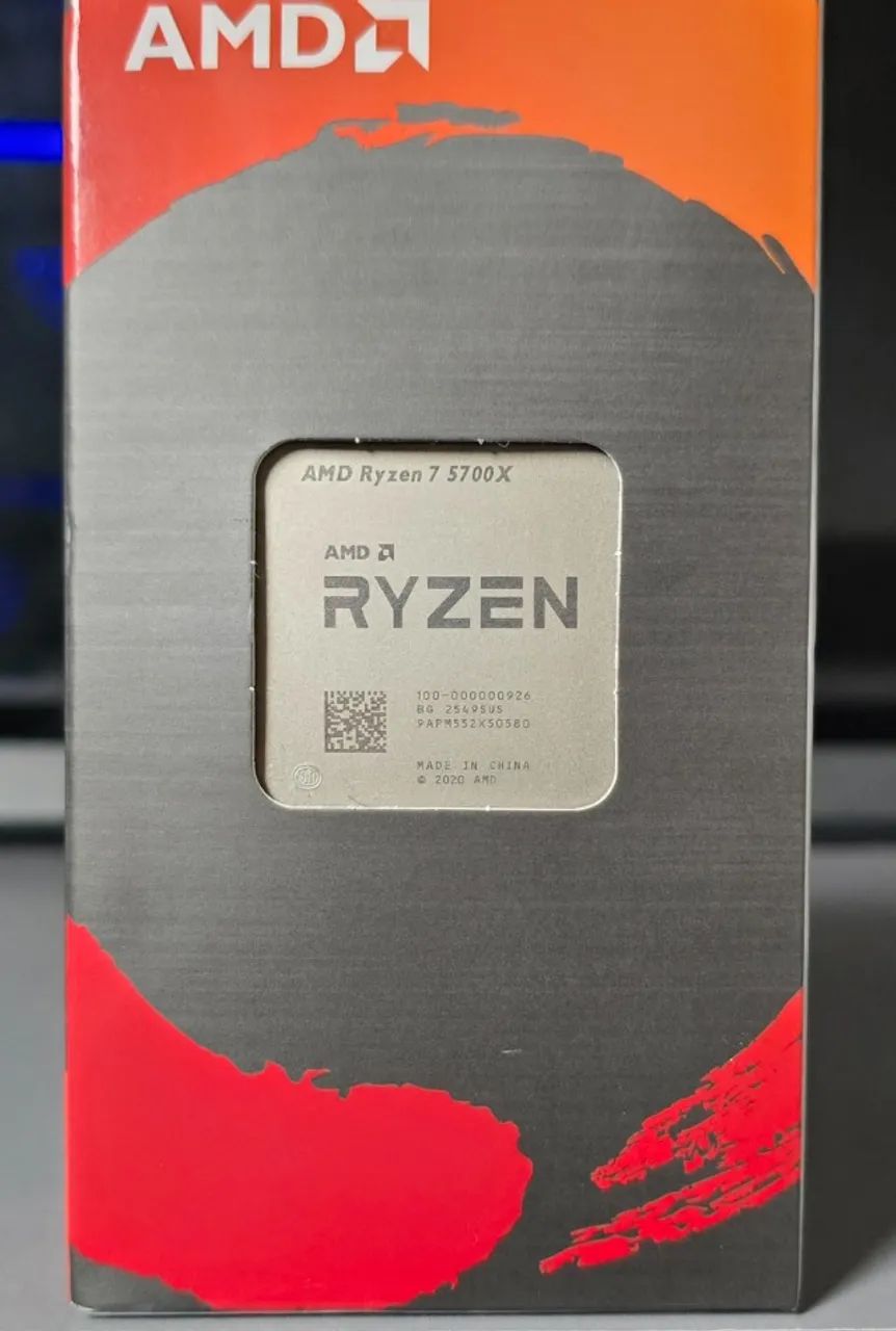 AMD Ryzen 7 5700X - Trocas - Foto 3