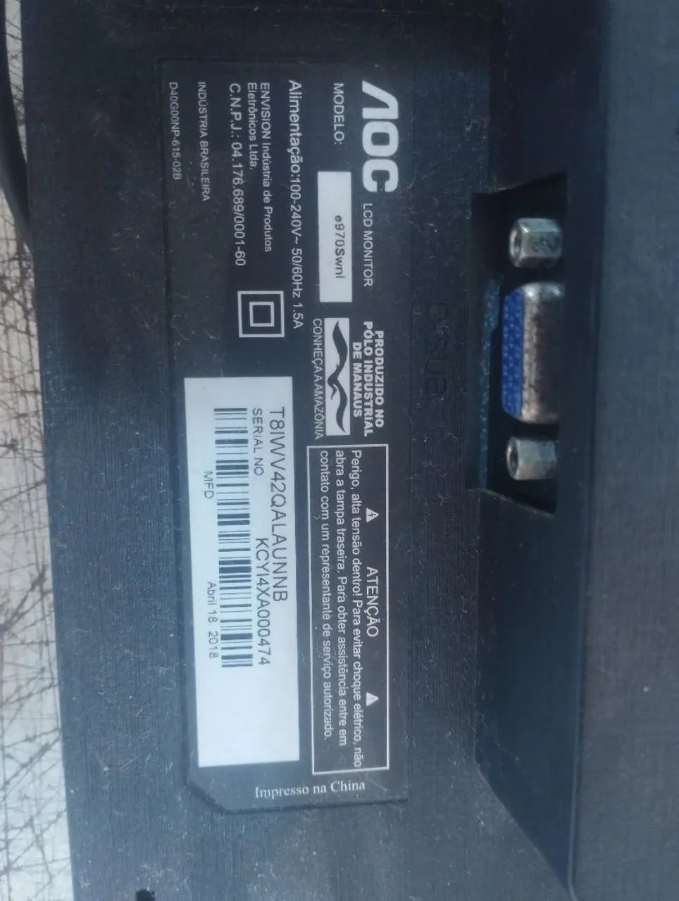 Monitor aoc - Foto 3