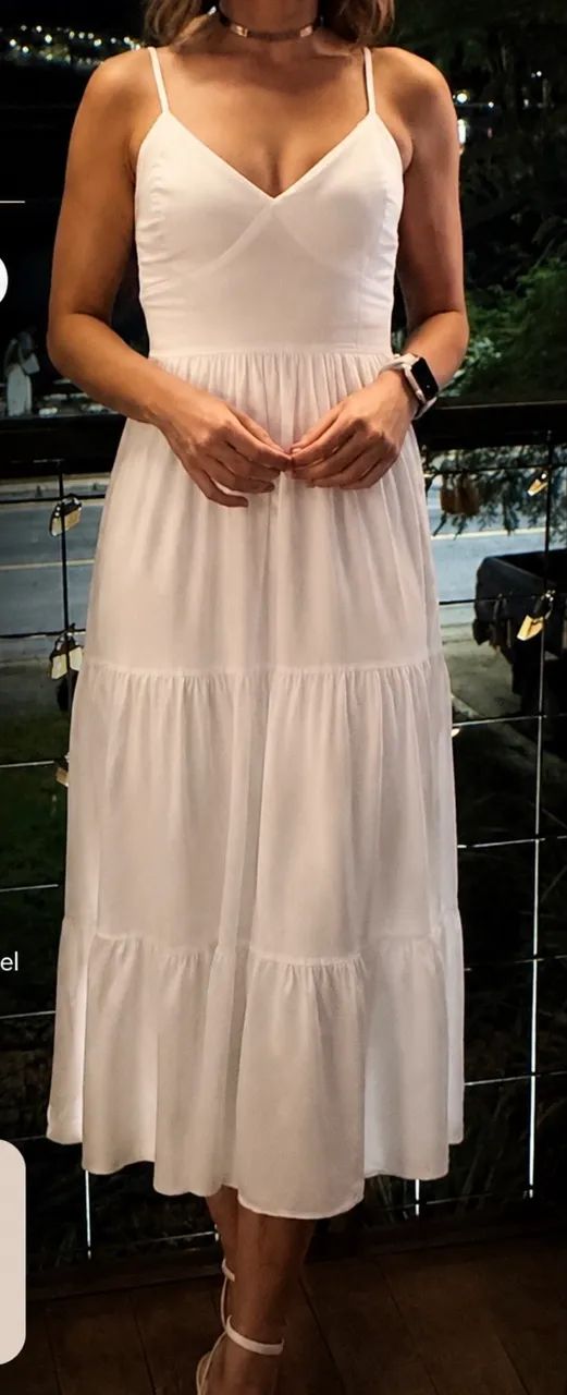 Vestido Lindo P Branco  - Foto 2