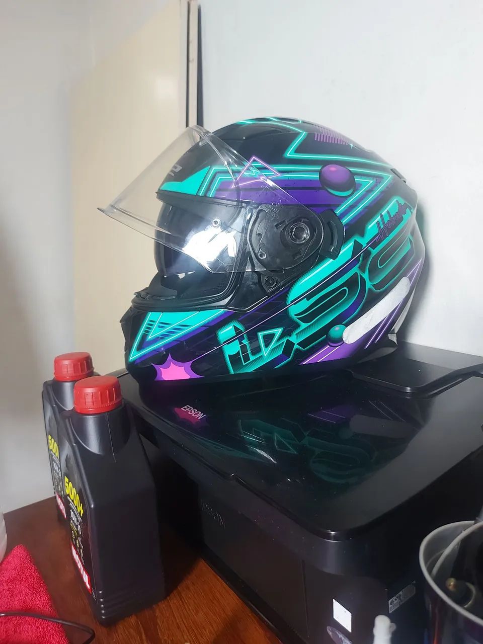 Capacete LS2 tamanho 58