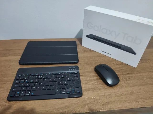 Tablet Samsung Galaxy Tab S9 + S-pen + case + teclado e mouse bluetooth
