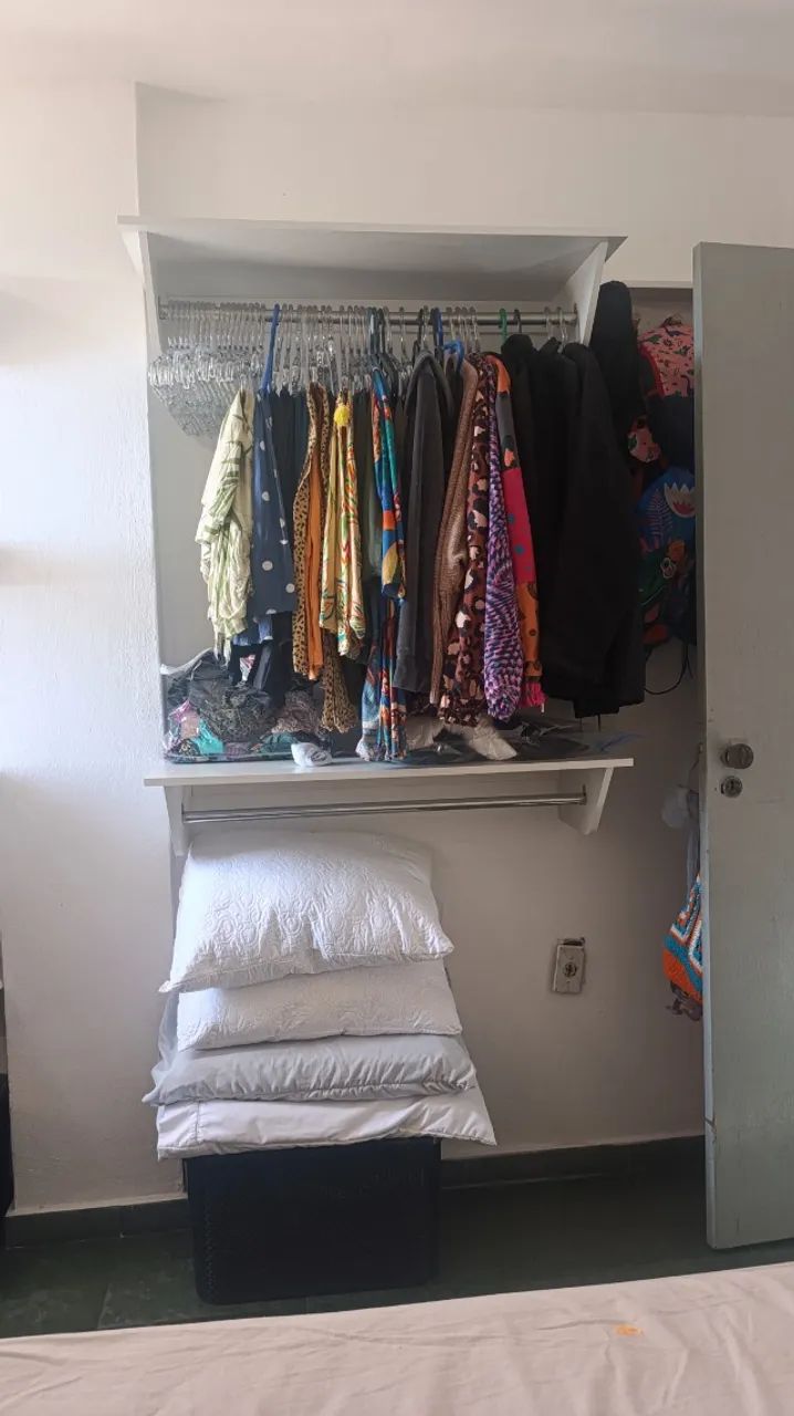 Closet planejado em MDF branco - Excelente estado - Foto 2