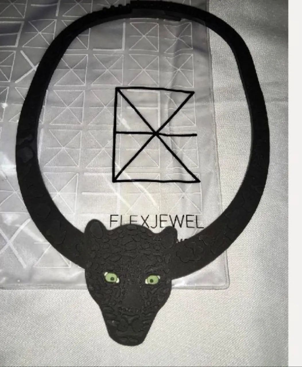 Colar onça flex Mariah rovery  - Foto 3