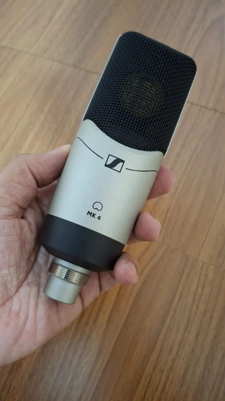 microfone condensador Sennheiser MK4 - Foto 2