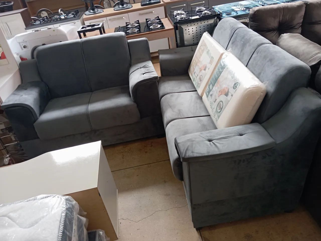 Conjunto estofado NOVO 