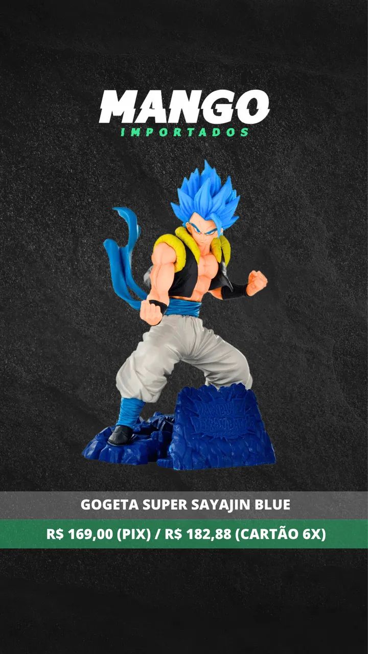 Figure Gogeta Super Sayajin Blue  - Foto 5