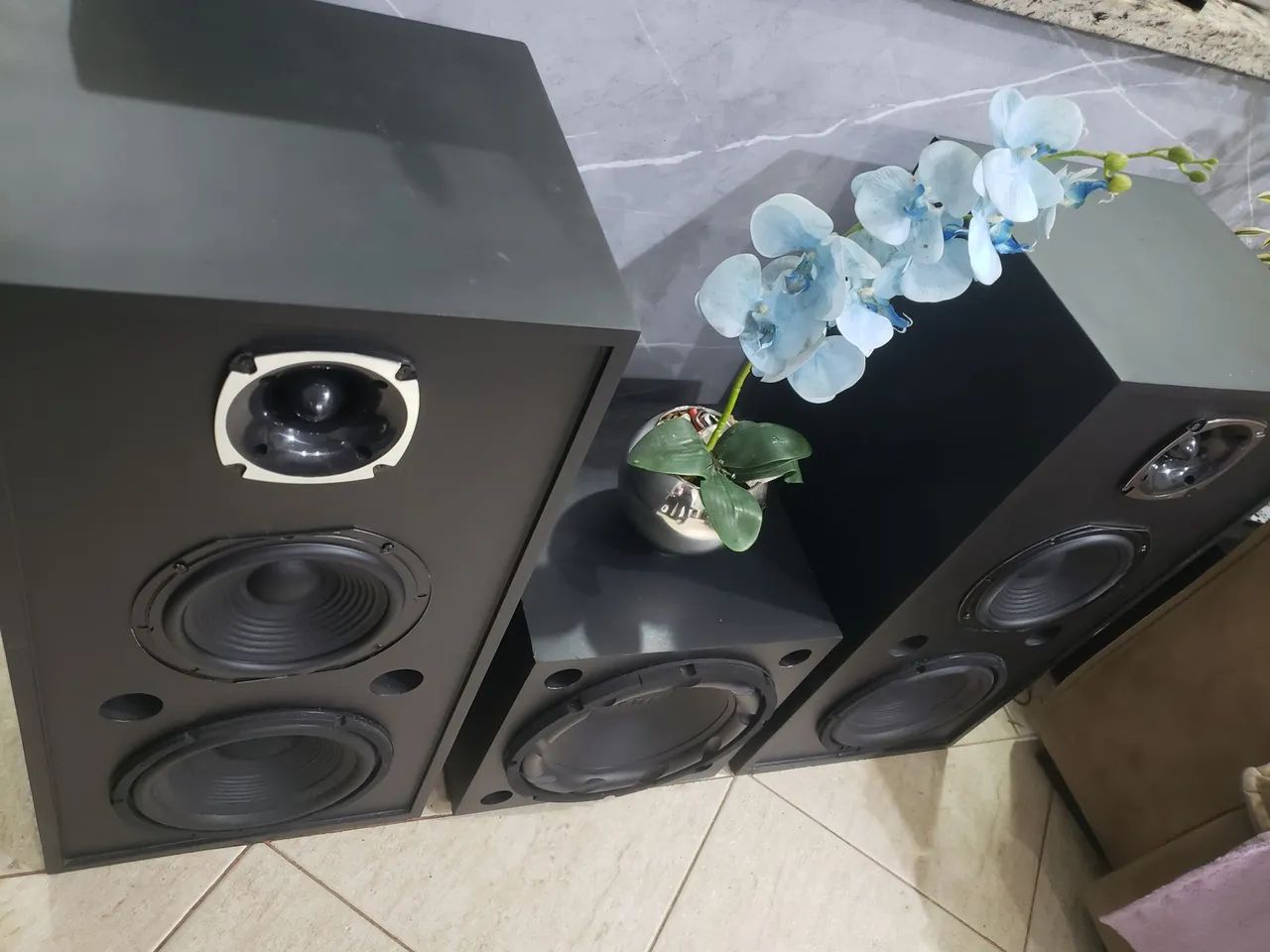 Conjunto Caixas DYI em MDF + Subwoofer 12 Polegadas  - Foto 3