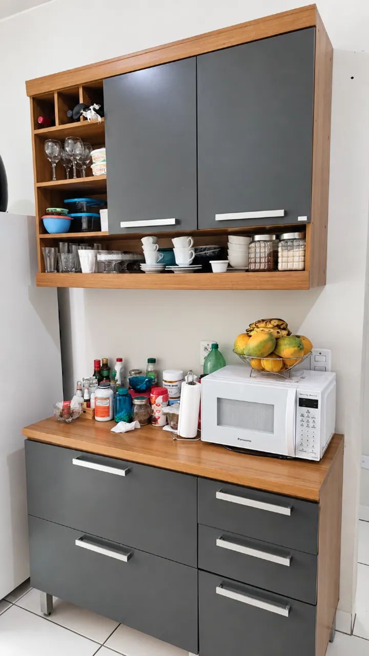 Armário de cozinha com 2 peças