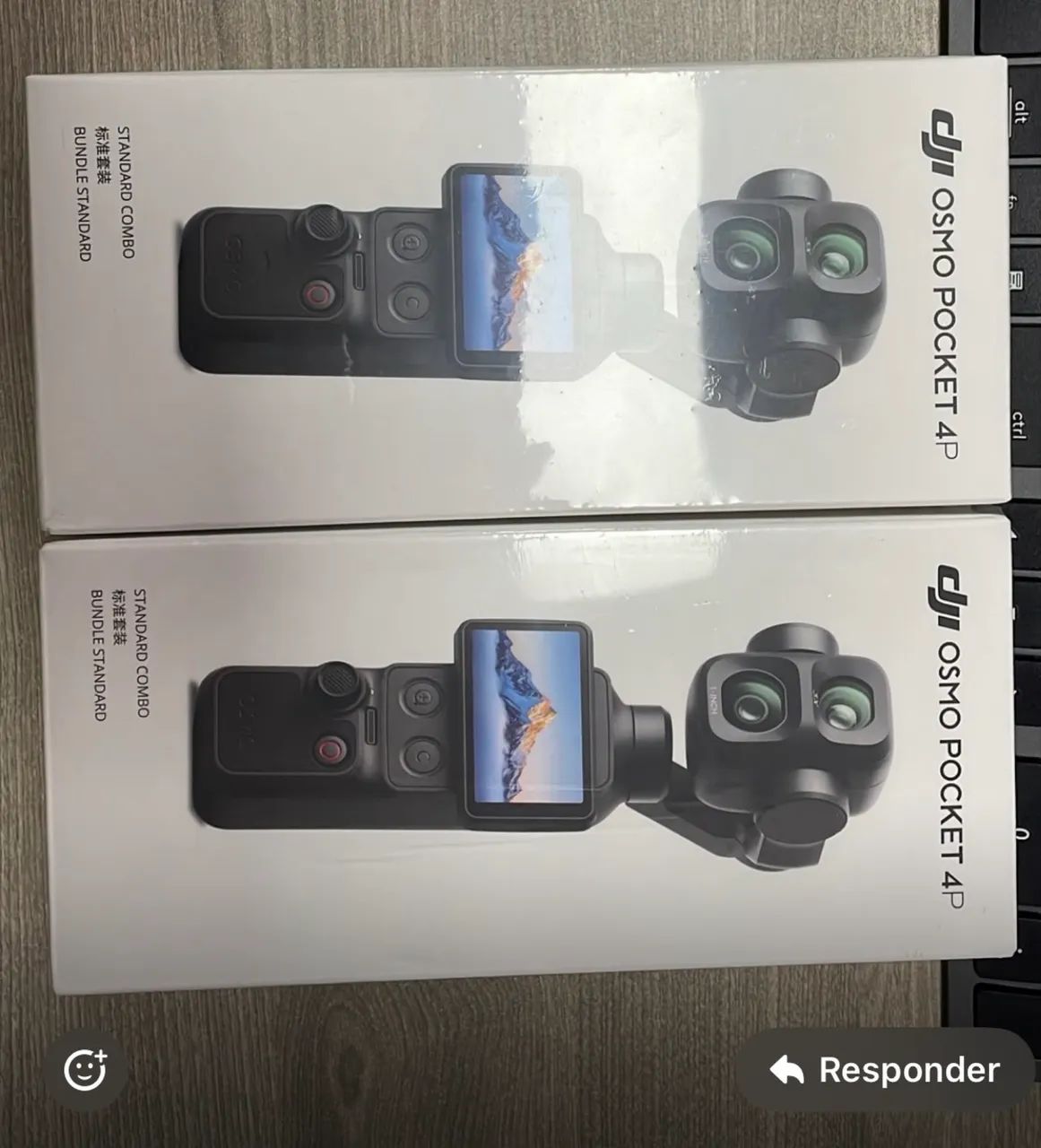 Câmera DJI Osmo Pocket 4P - Combo Vlog - Foto 4