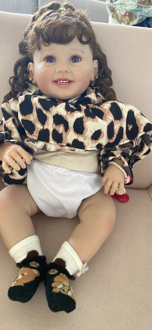 Boneca Reborn Kit Camim de 25 polegadas 250 reais - Foto 2