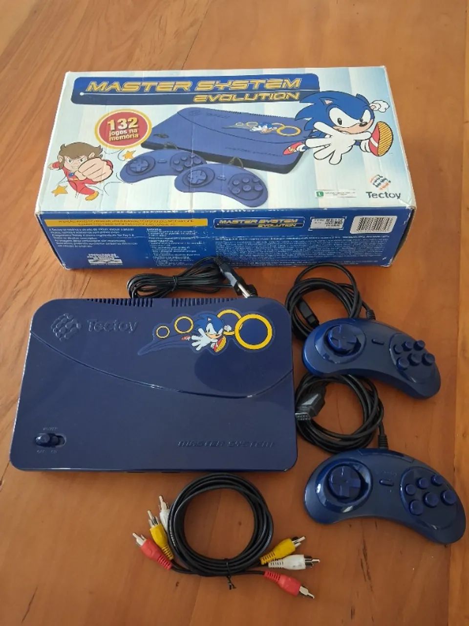 Master System Evolution TecToy com Caixa e 2 Controles