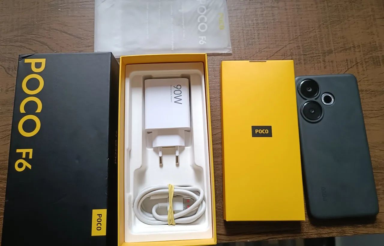 Xiaomi Poco F6 8/256GB Completo Impecável Faço Envio Leia