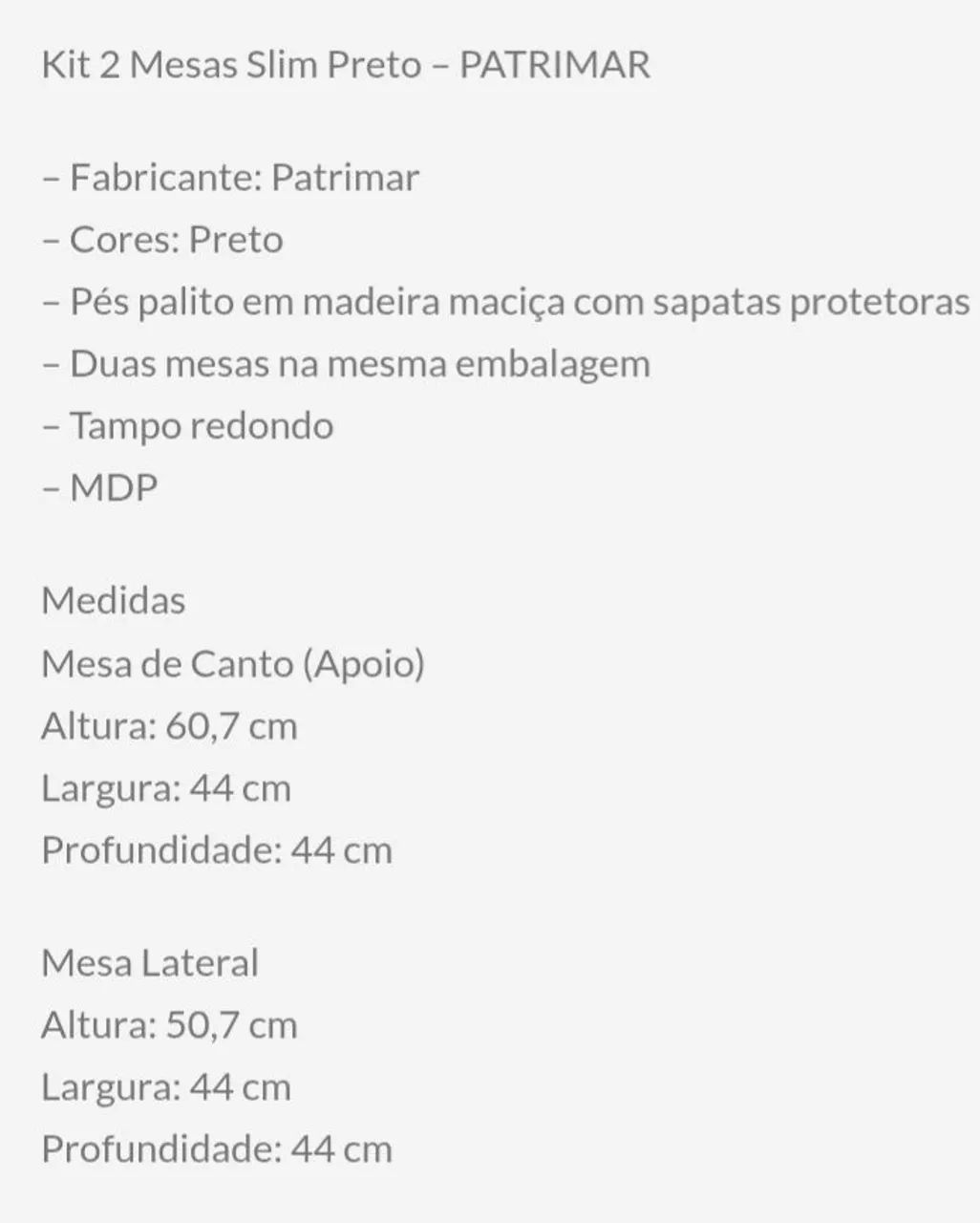 Mesinhas Requintadas com FRETE GRÁTIS: Aqui é FÁBRICA!! - Foto 5