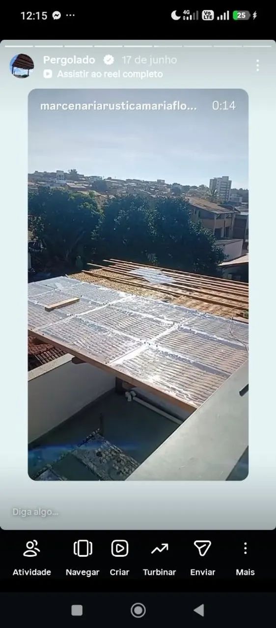Pergolado, forro de bambu e coberturas de acrílico sob medida planejada  - Foto 5
