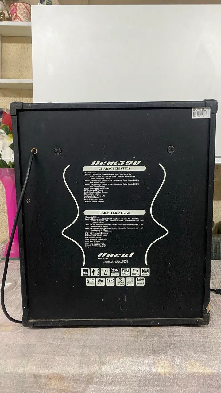 Amplificador Oneal OCM390  - Foto 4