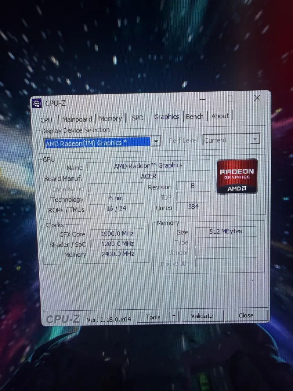 Nitro 5 AN51547R5SU Rtx3050 2x8gb ram - Foto 2
