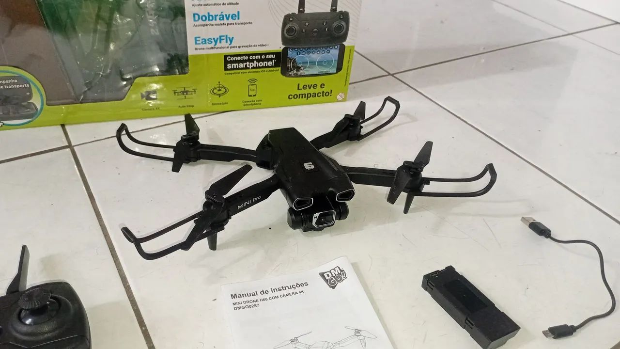 Kit completo+Drone com câmera 4k - Foto 2
