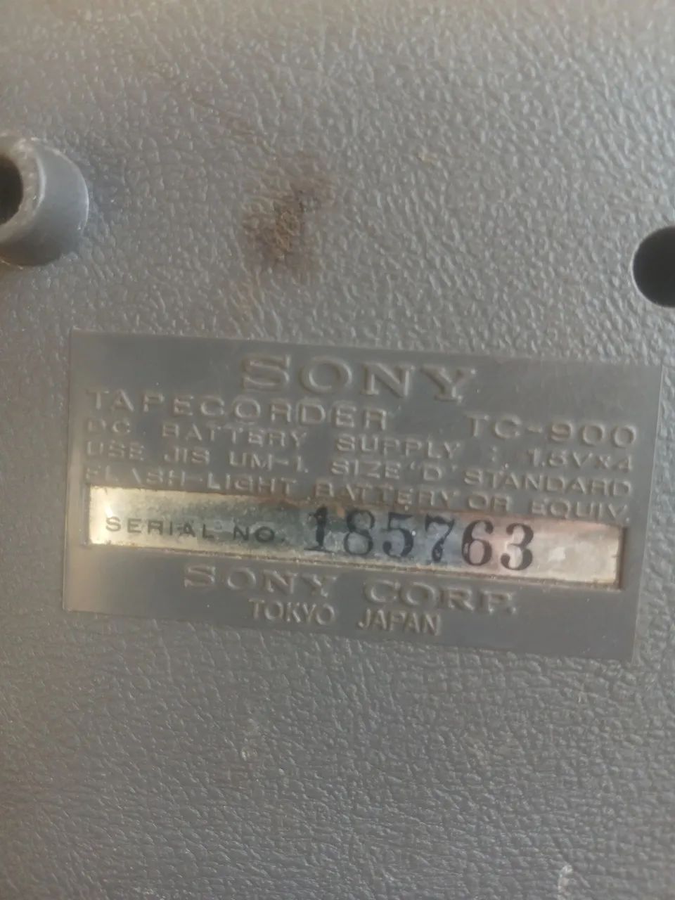 12Gravador antigo Sony - Foto 3