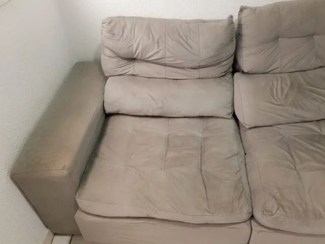 Sof á retrátil três lugares - Foto 2