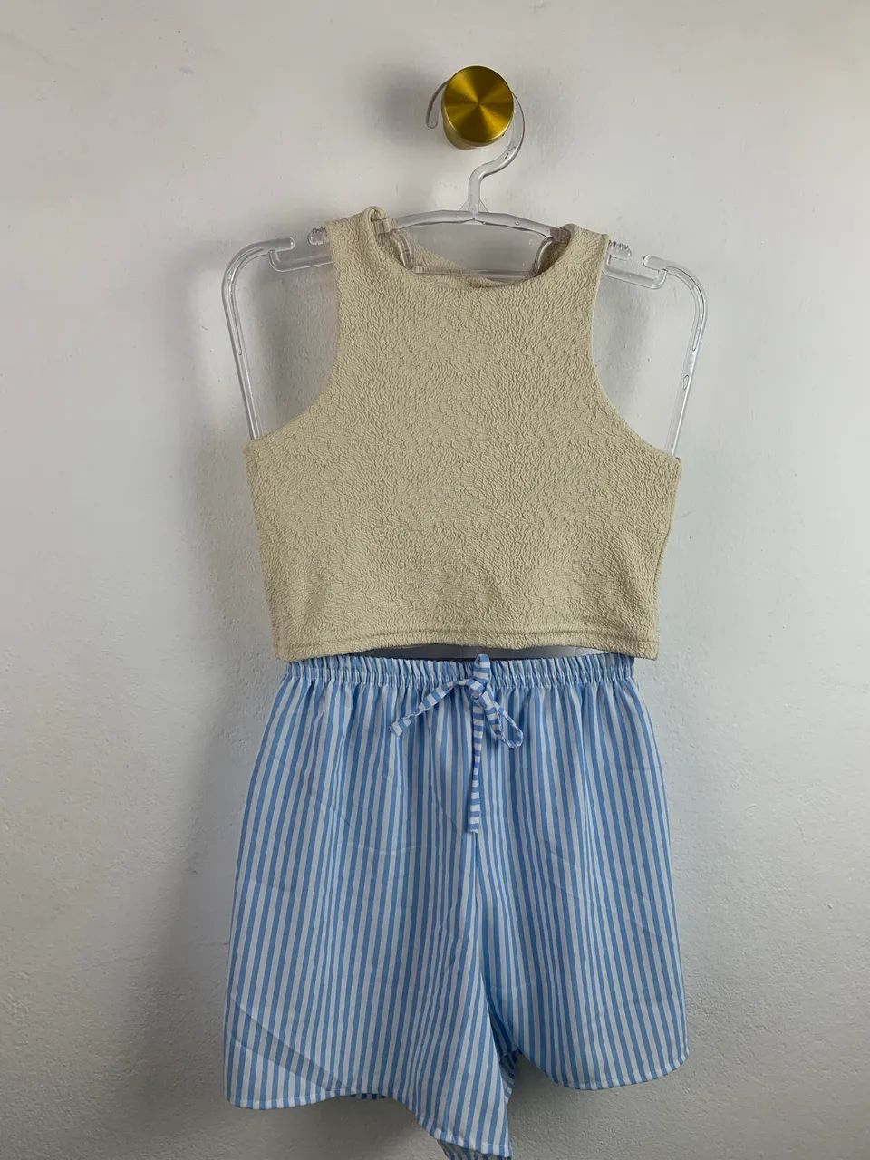 Conjunto listrado feminino  - Foto 2