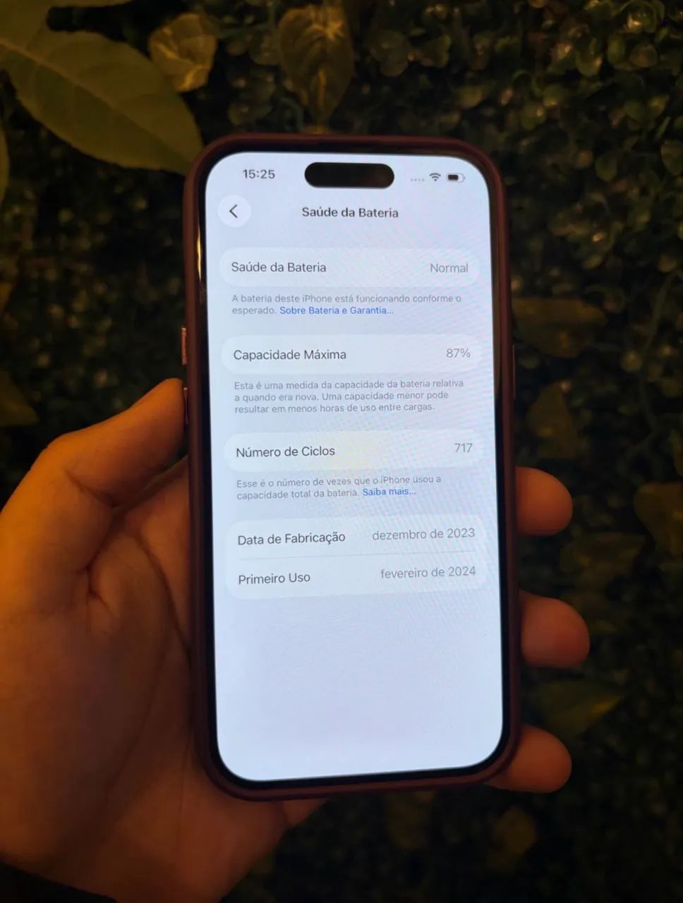 IPhone 15 / 128GB - IMPECÁVEL !!  - Foto 4
