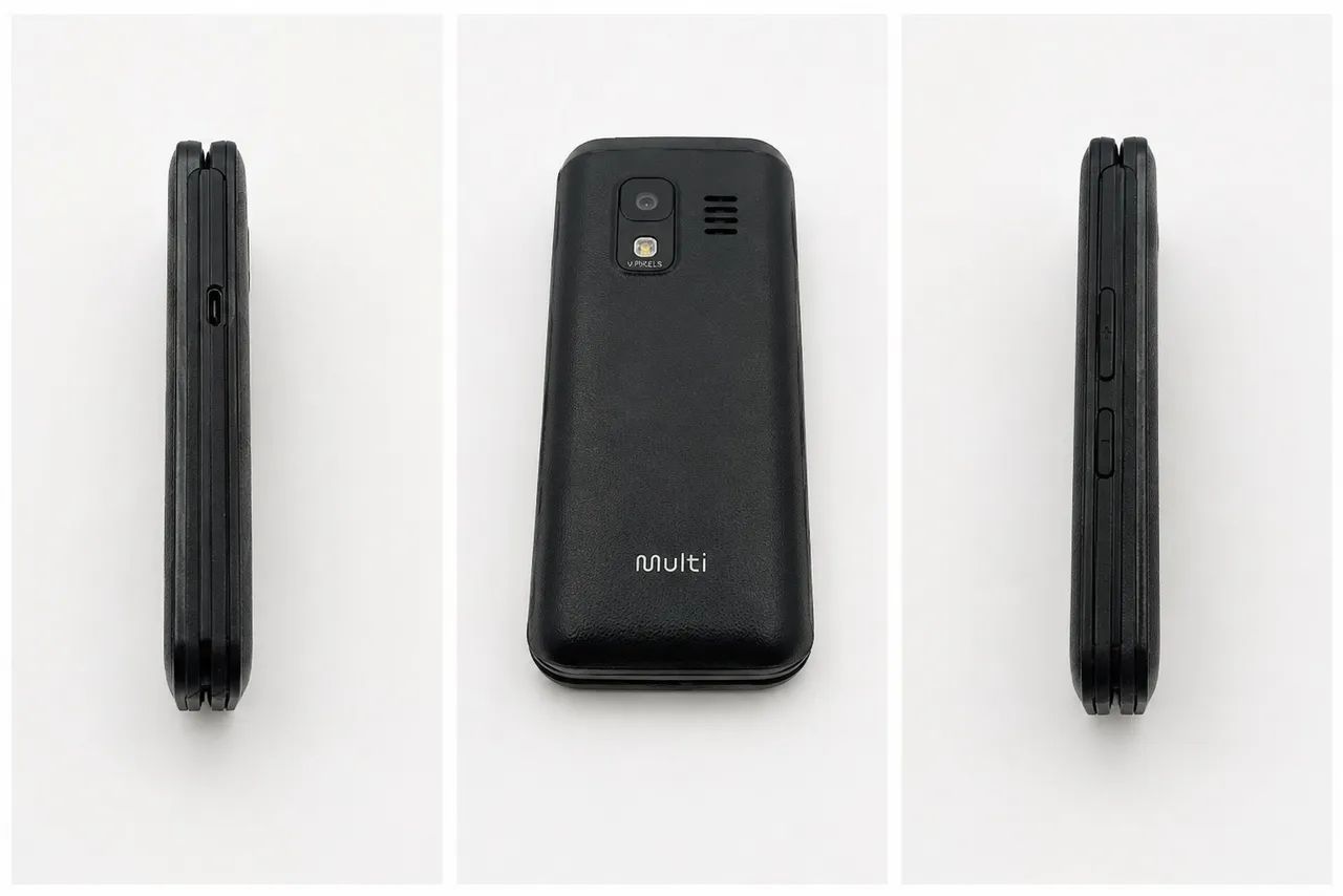 Celular Flip Dual Chip 4G - Preto - Celulares e Smartphones - Vila