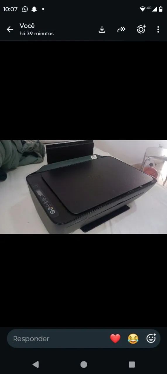 Impressora hp 2874 semi nova nunca usada