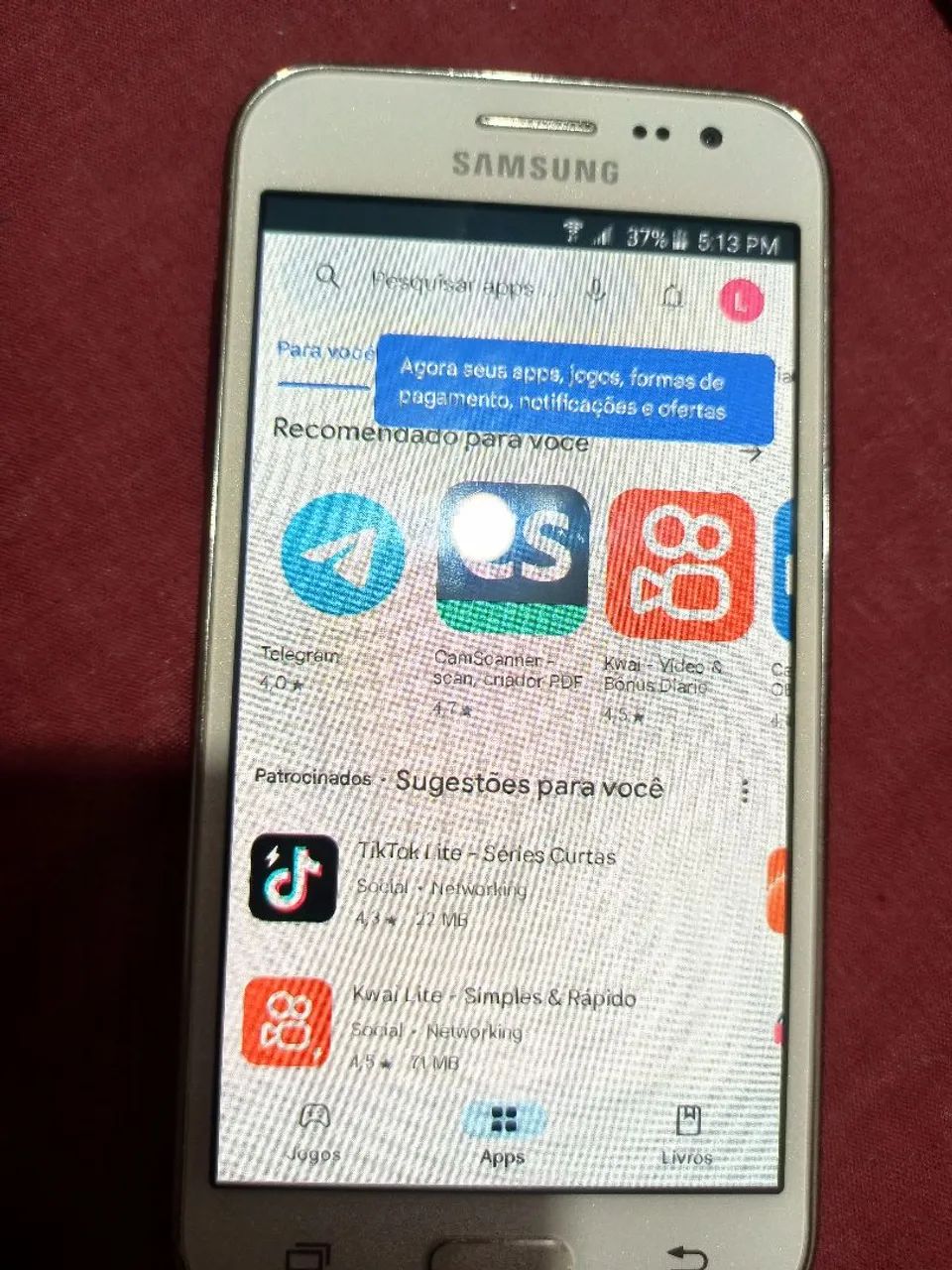 Samsung J2 Conservado 