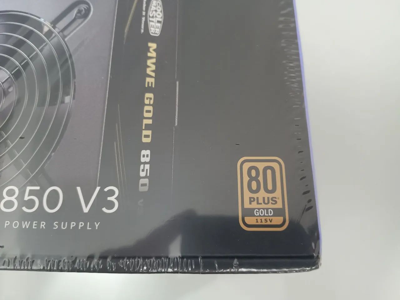 Fonte para Pc cooler Master plus Gold 850w. Nova lacrada. - Foto 3