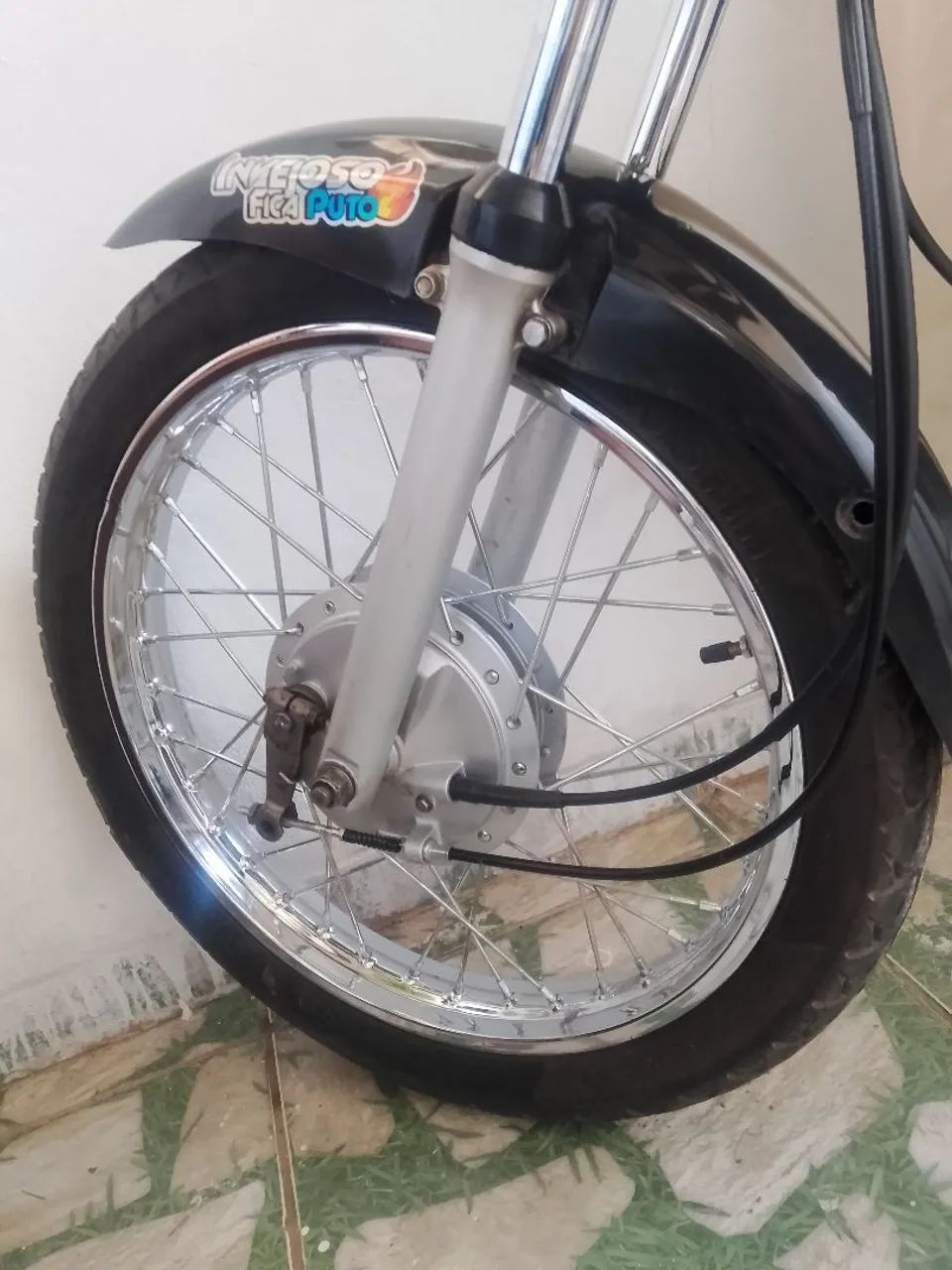 Roda cromada nova - Foto 2