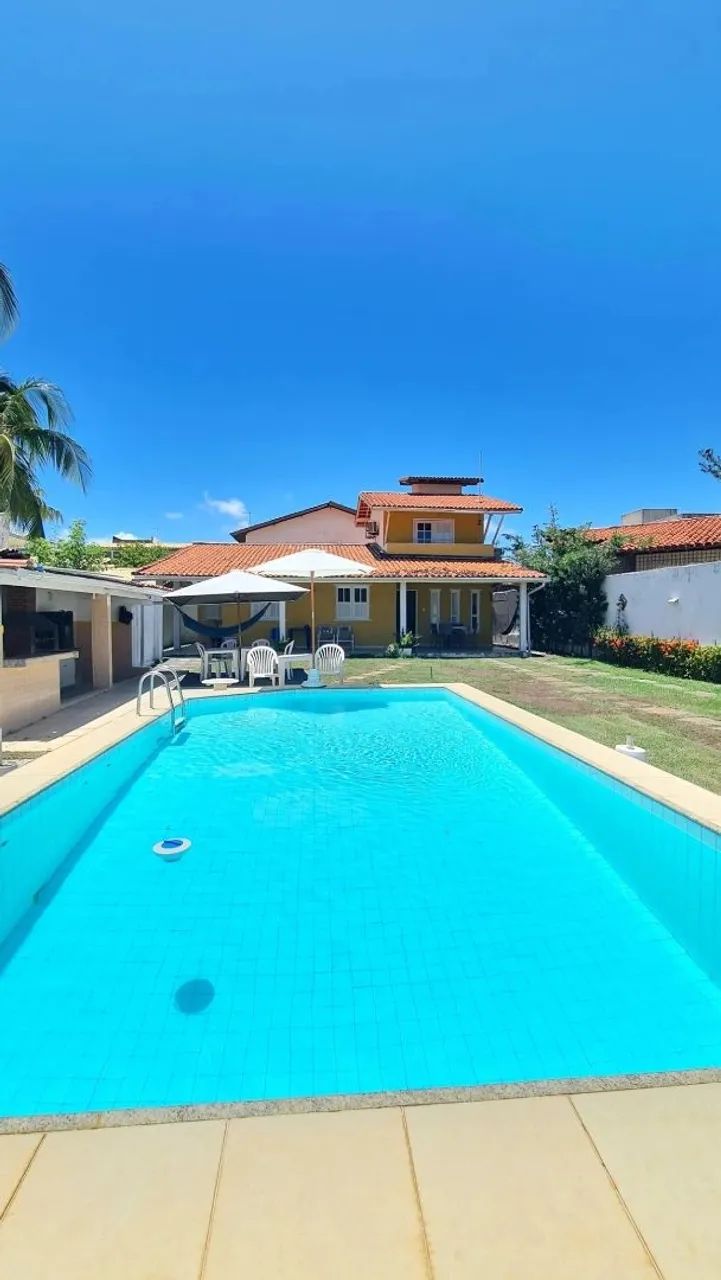 CASA DE TEMPORADA   Piscina Privativa | 5/4 Climatizados | Praia de Vilas do Atlântico 