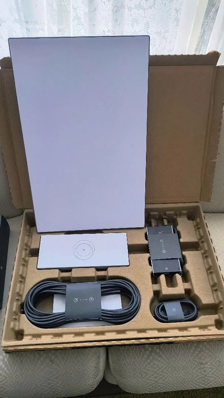 Antena StarLink V4 Standart kit, com suporte para instalação