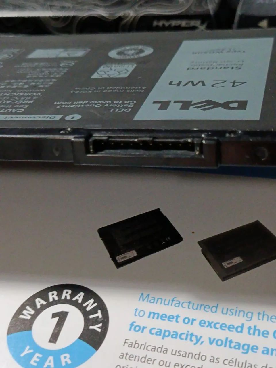 Bateria WDX0R para notebook DELL - Foto 3