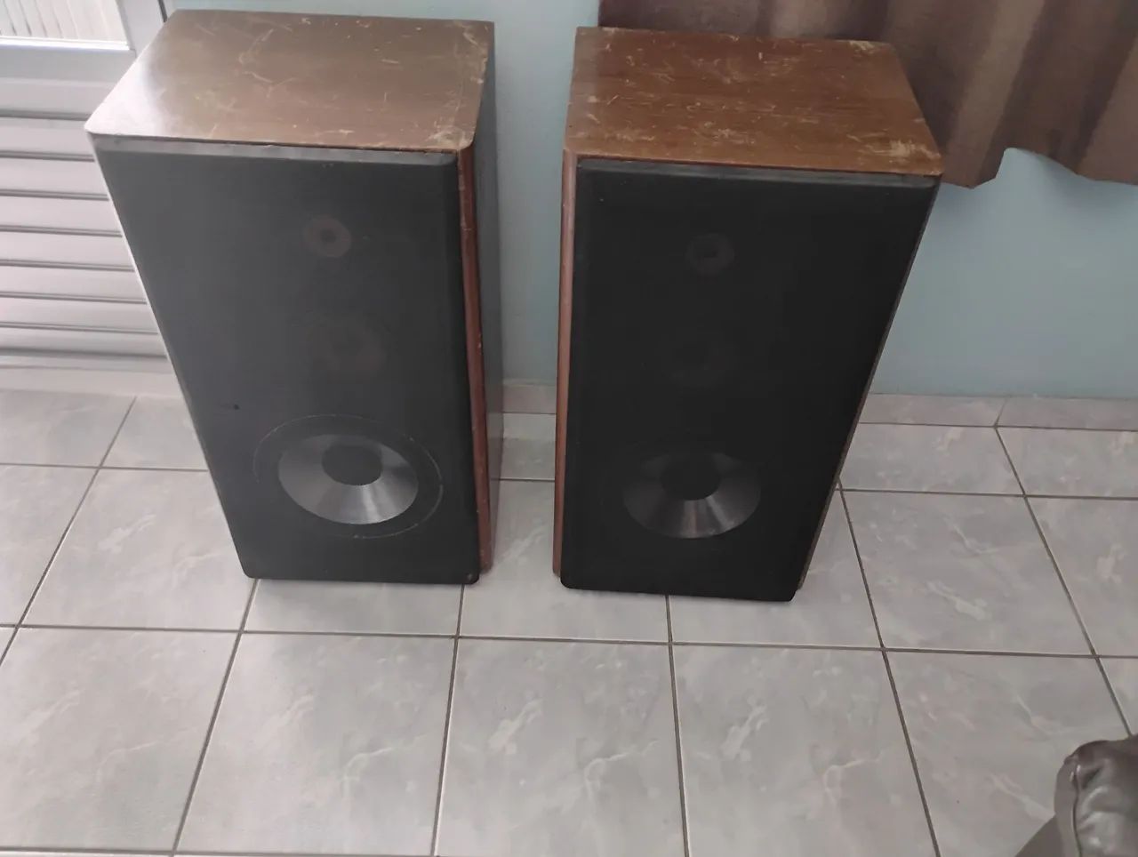Caixas de som todo perfeitas funcionando tudo - Foto 2