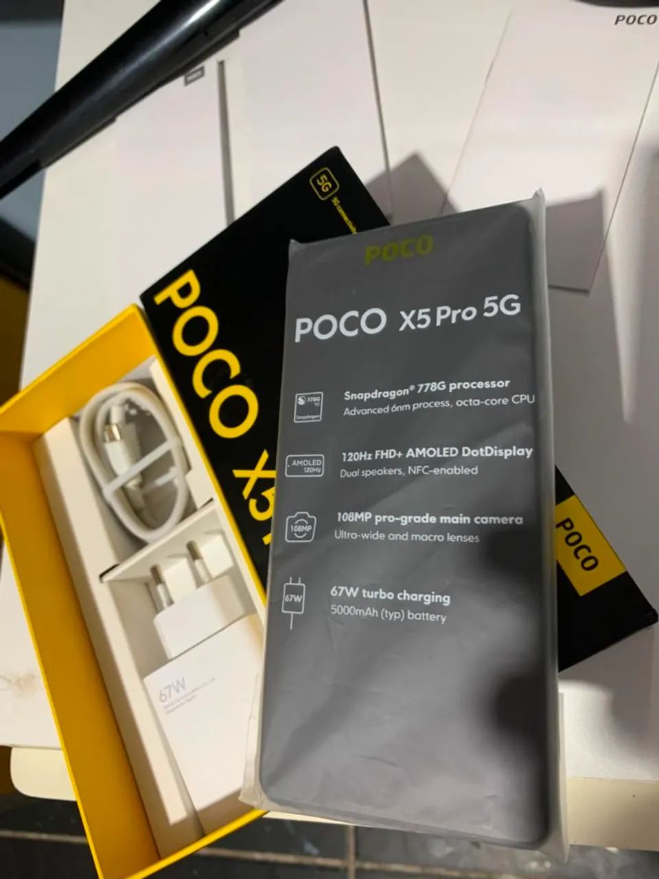 POCO X5 PRO 5G BLACK 256/8RAM - Foto 4