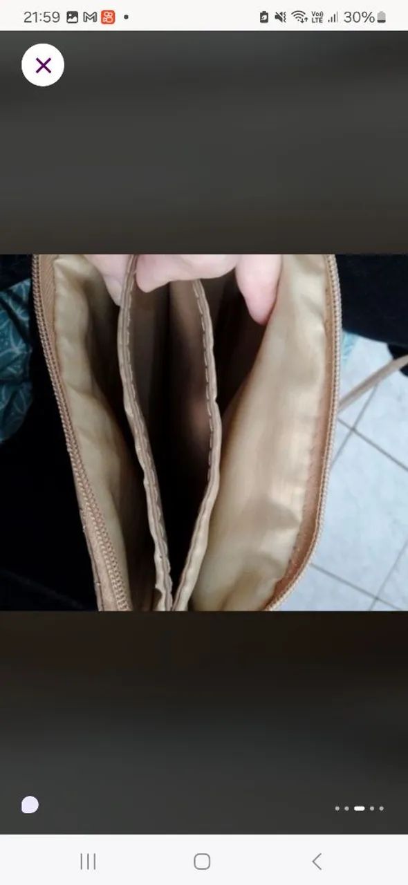 Bolsa pequena forrada  - Foto 3