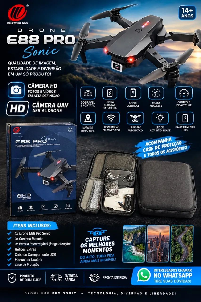 Drones E88 Pro