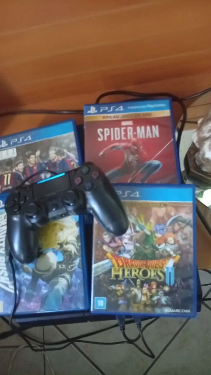 P.S.4 e PSVR COM 4 JOGOS? - Consoles de Vídeo Game - Jardim dos