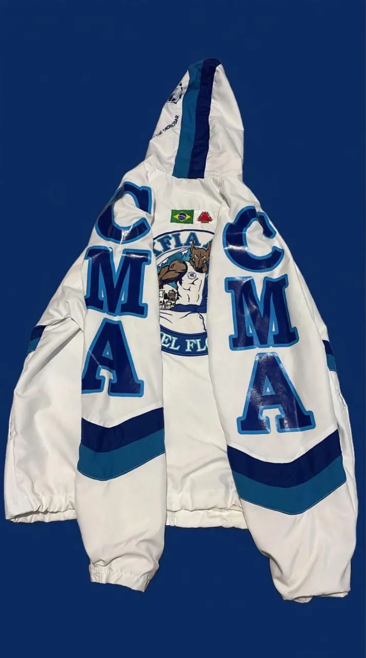 Jaqueta máfia azul