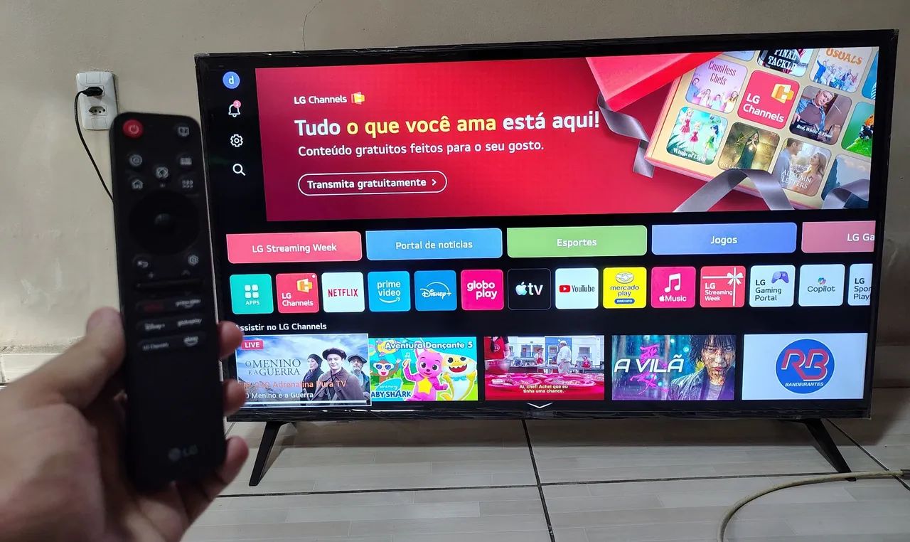 TV 50 LG SMART 4K COMPLETA 
