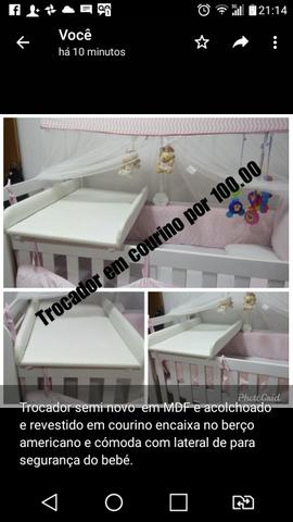 Vendo trocador ?