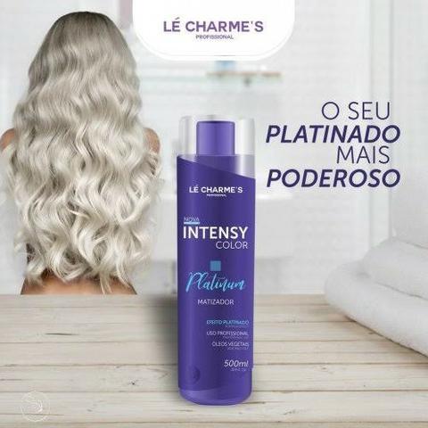 6 Platinum Matizador 500 ml Lé Charme's - Foto 2