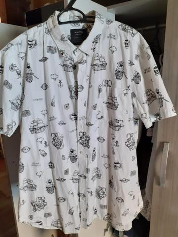 Camisa de botão