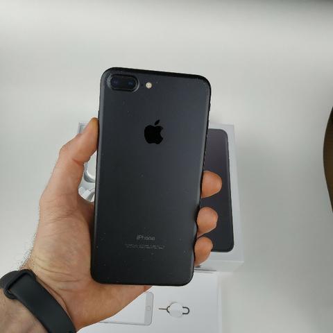 Iphone 7 PluS Preto 32GB!! Acessórios + Garantia