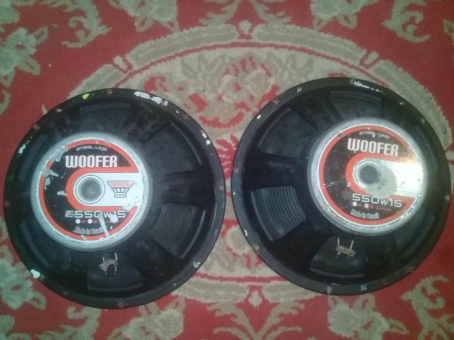 Vendo ouvesound 550rms reparos originas 15 polegada - Foto 2