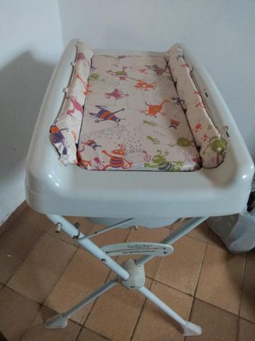 Vendo banheira de bebê semi nova - Foto 5