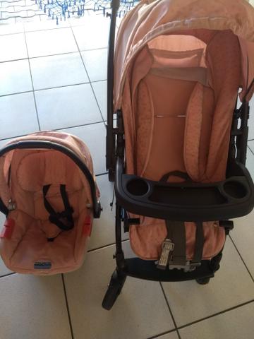 Vendo carrinho e bebê conforto - Foto 5
